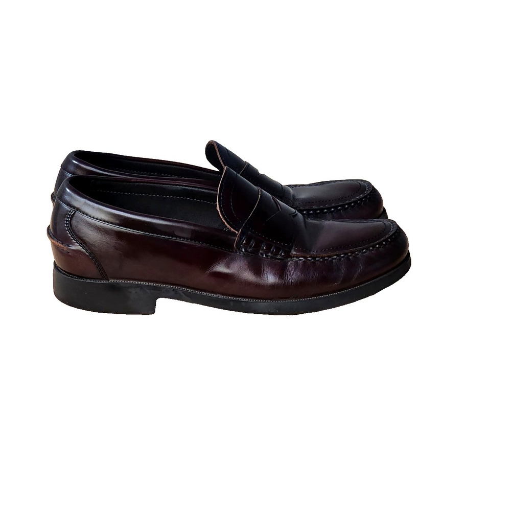 Rockport Men's Leather 2418 Loafers Size 10 Medium Brown Leather - Picture 5 of 16